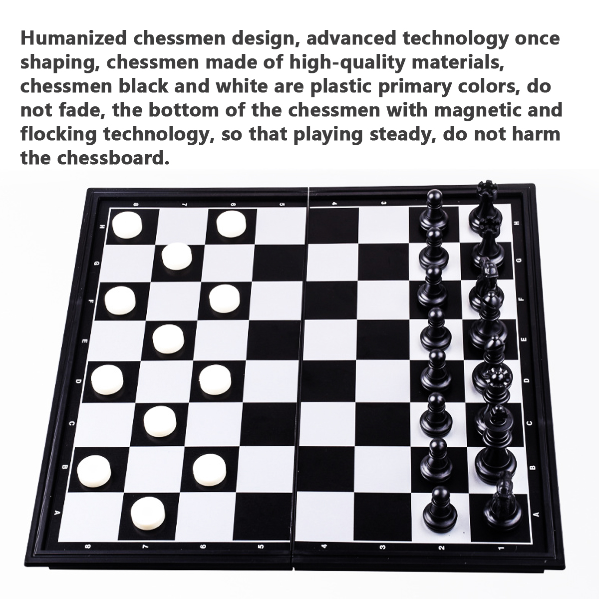 Folding-Magnetic-Travel-Classic-Chess-Set-Checkers-Backgammon-Set-Vacation-1584031-4