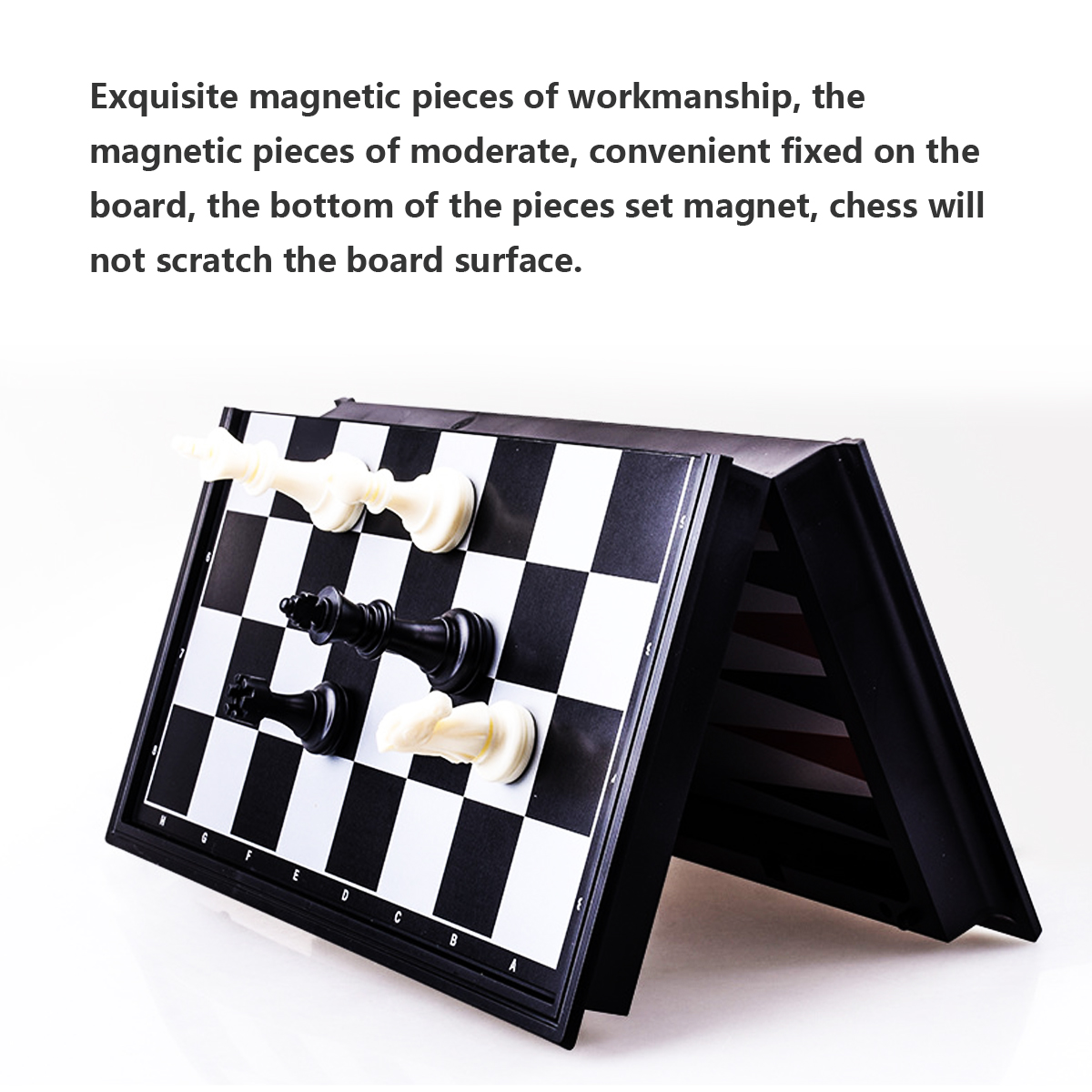Folding-Magnetic-Travel-Classic-Chess-Set-Checkers-Backgammon-Set-Vacation-1584031-5