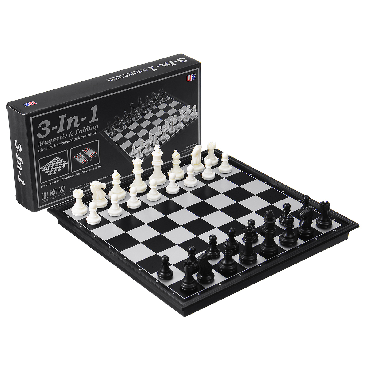 Folding-Magnetic-Travel-Classic-Chess-Set-Checkers-Backgammon-Set-Vacation-1584031-10