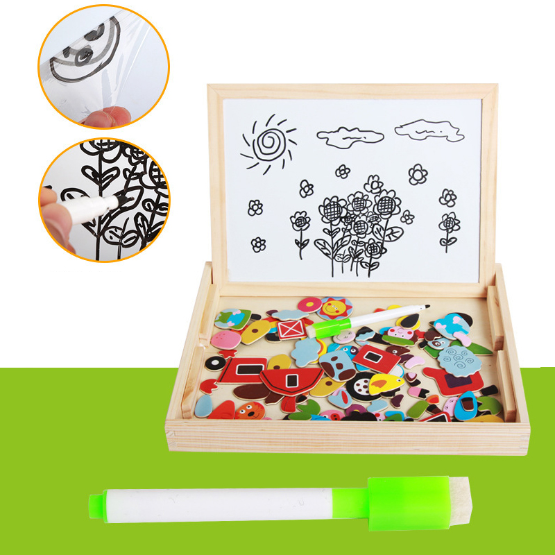 Kids-Child-Educational-Magnetic-Box-Set-with-Whiteboard-Jigsaw-Board-Puzzle-Toys-1622981-3