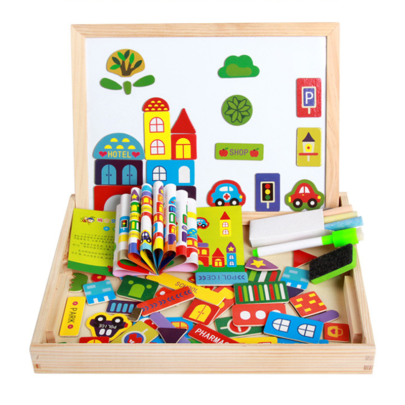 Kids-Child-Educational-Magnetic-Box-Set-with-Whiteboard-Jigsaw-Board-Puzzle-Toys-1622981-7