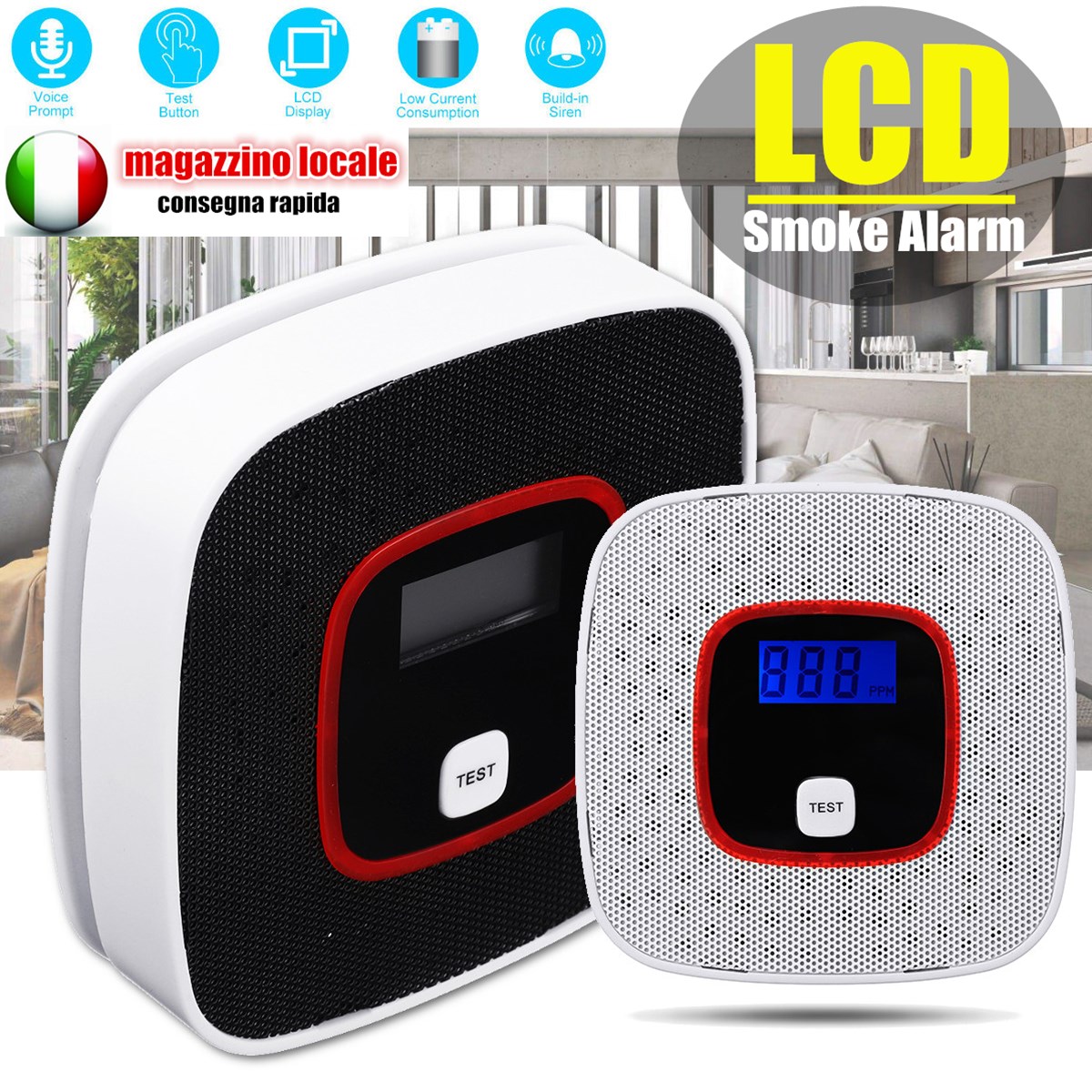 LCD-Smoke-Alarm-CO-Monoxide-Detector-Poisoning-Gas-Warning-Sensor-Monitor-Voice-1406970-2