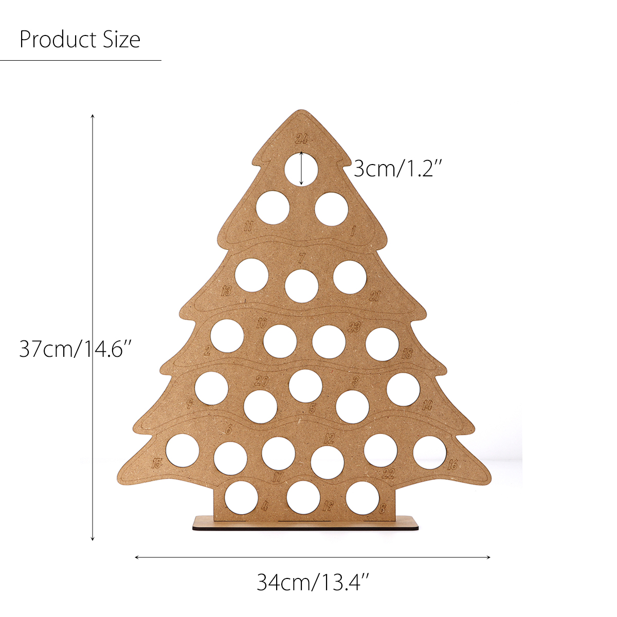 MDF-Wooden-Christmas-Advent-Calendar-Christmas-Tree-Decoration-Fits-24-Circular-Chocolates-Candy-Sta-1587877-4