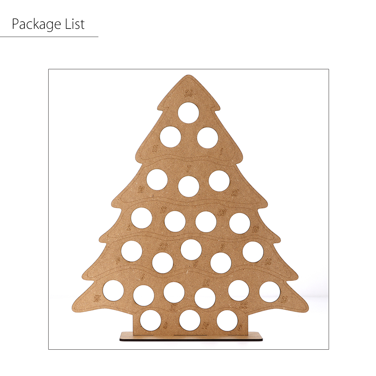 MDF-Wooden-Christmas-Advent-Calendar-Christmas-Tree-Decoration-Fits-24-Circular-Chocolates-Candy-Sta-1587877-5