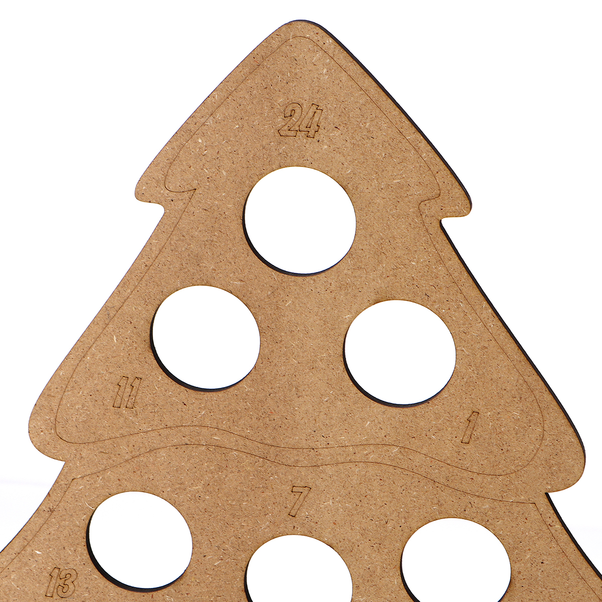 MDF-Wooden-Christmas-Advent-Calendar-Christmas-Tree-Decoration-Fits-24-Circular-Chocolates-Candy-Sta-1587877-9