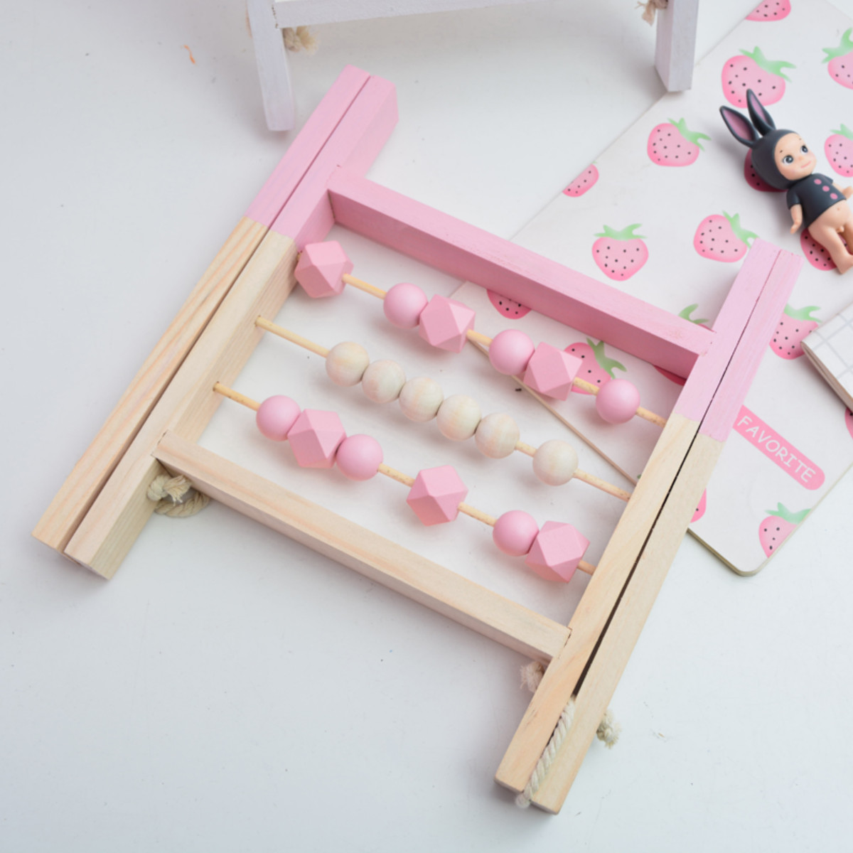 Natural-Pine-Nordic-Baby-Room-Decor-Wooden-Abacus-Educational-Nursery-Props-Toys-1581036-5