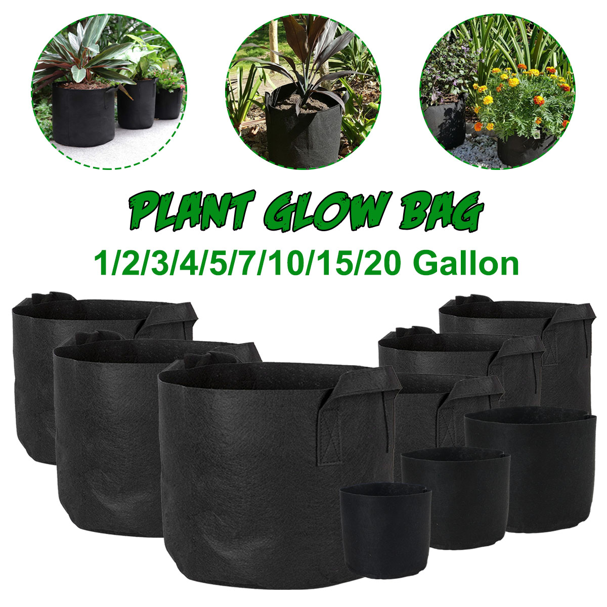 Non-woven-Fabric-Planting-Grow-Box-Vegetable-Flower-Pots-Bag-Planter-Black-with-Handles-1678096-1