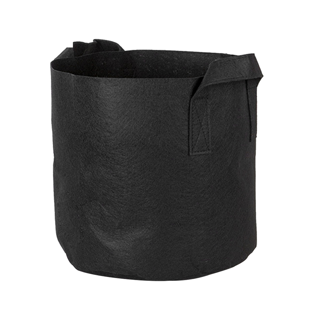 Non-woven-Fabric-Planting-Grow-Box-Vegetable-Flower-Pots-Bag-Planter-Black-with-Handles-1678096-9