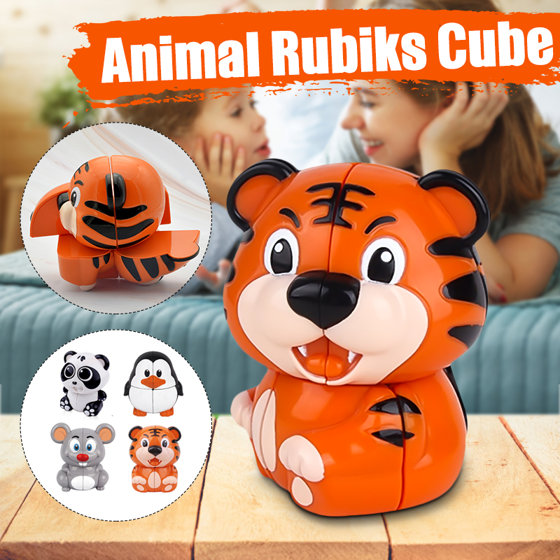 PandaTigerPenguinMouse-Animal-Cube-Puzzle-Jigsaw-Kids-Educational-Toys-Gift-1674712-2