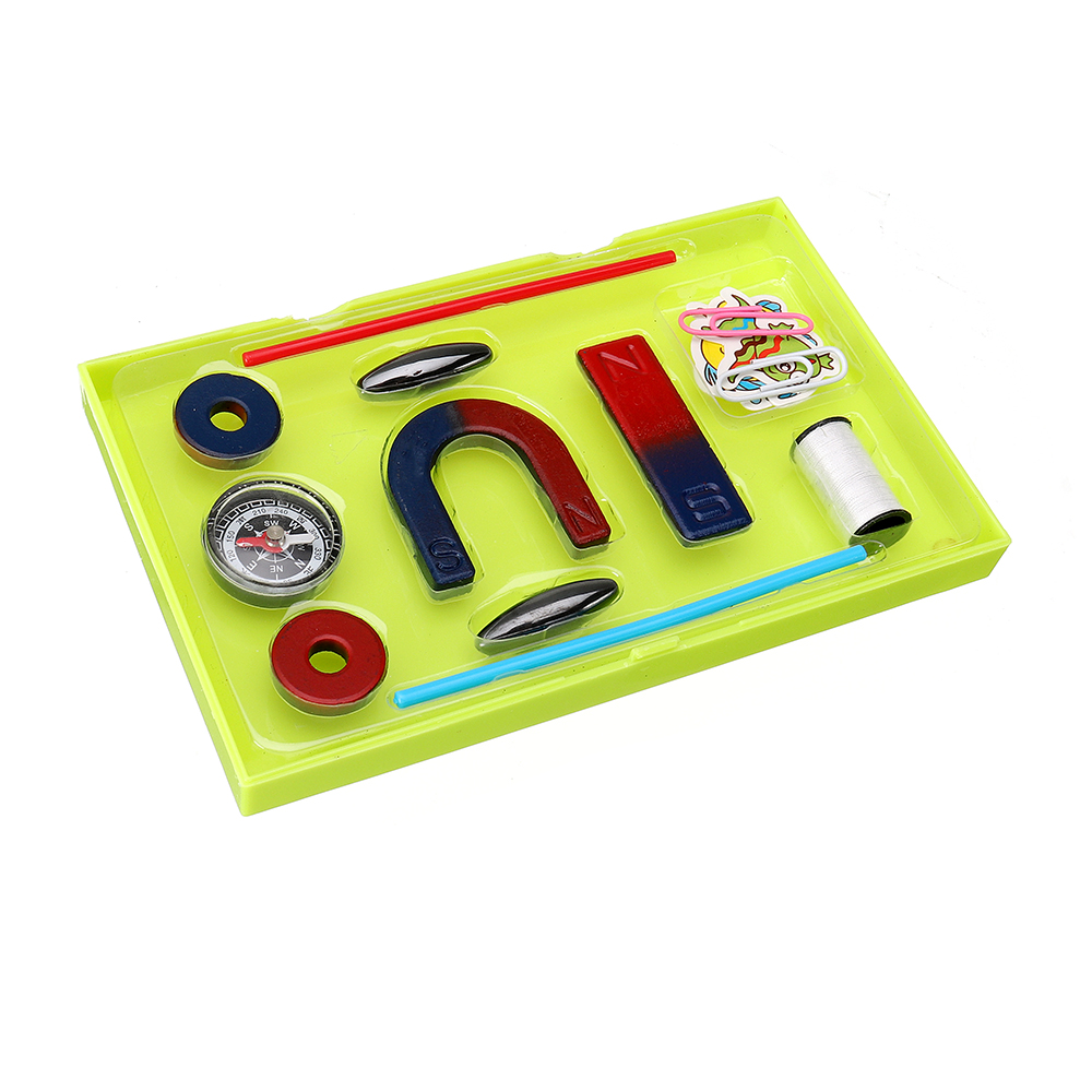 U-Shaped-Horseshoe-Magnet-Compass-Kit-Magnetic-Field-Physics-Experiment-Education-Teaching-Toys-1296090-1