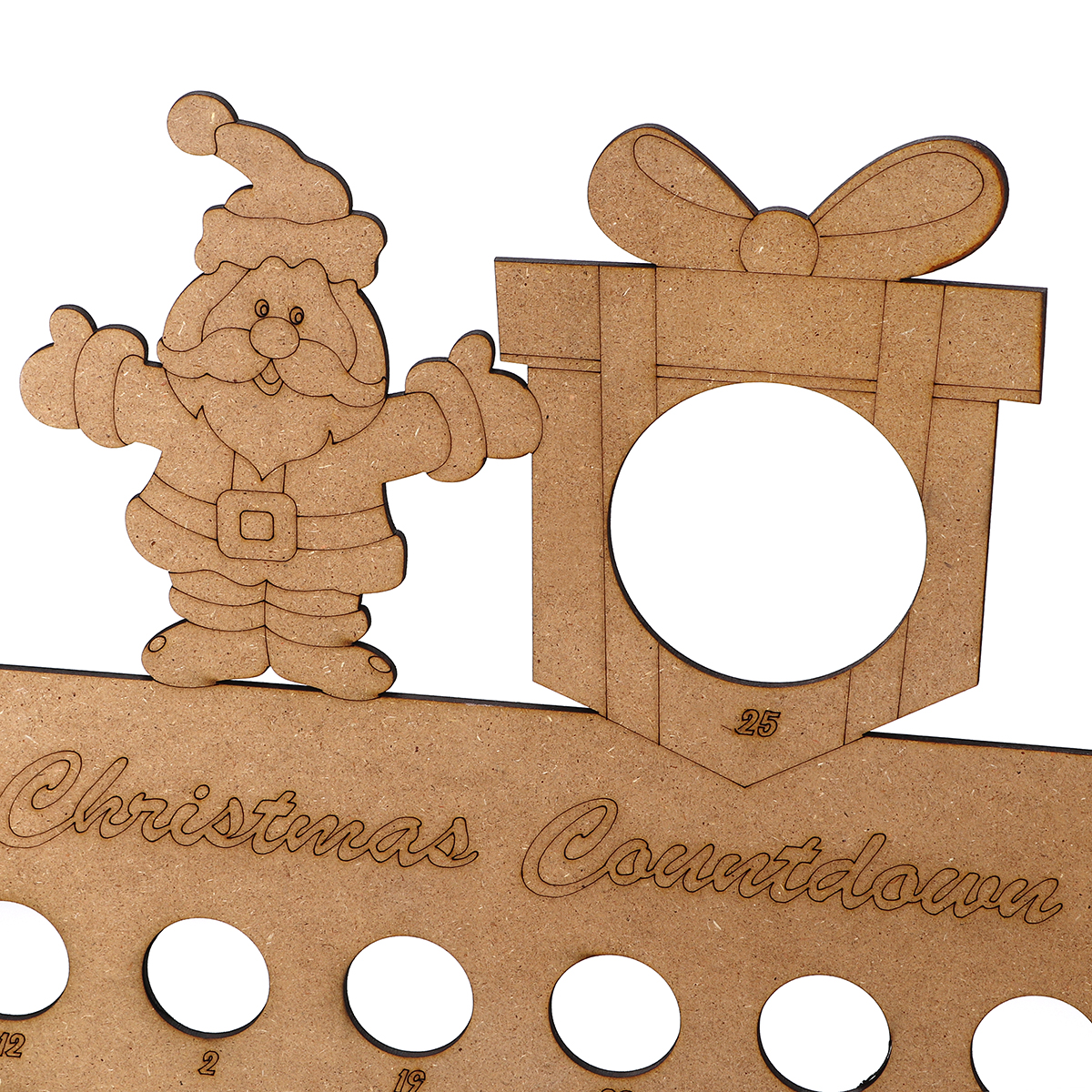 Wooden-Christmas-Advent-Calendar-Christmas-Claus-Decoration-Fits-25-Circular-Chocolates-Candy-Stand--1587875-7