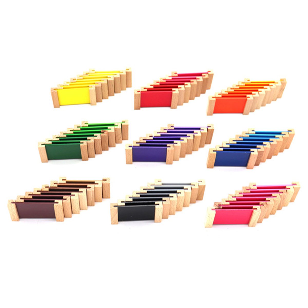 Wooden-Montessori-Sensorial-Teaching-Tool-Color-Tablet-Educational-School-Learning-Toy-Gift-1348511-2