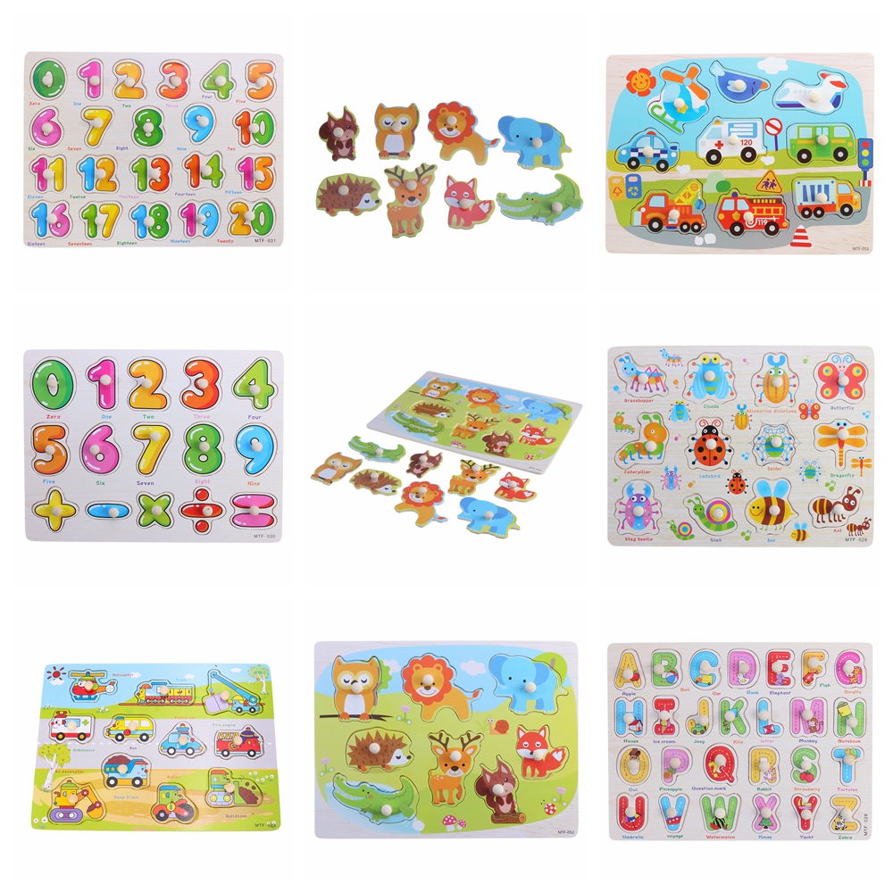 Wooden-Peg-Alphabet--Number-Puzzles-Letters-Numbers-Animals-Vehicles-Learning-Toys-Gift-for-Toddlers-1714996-4