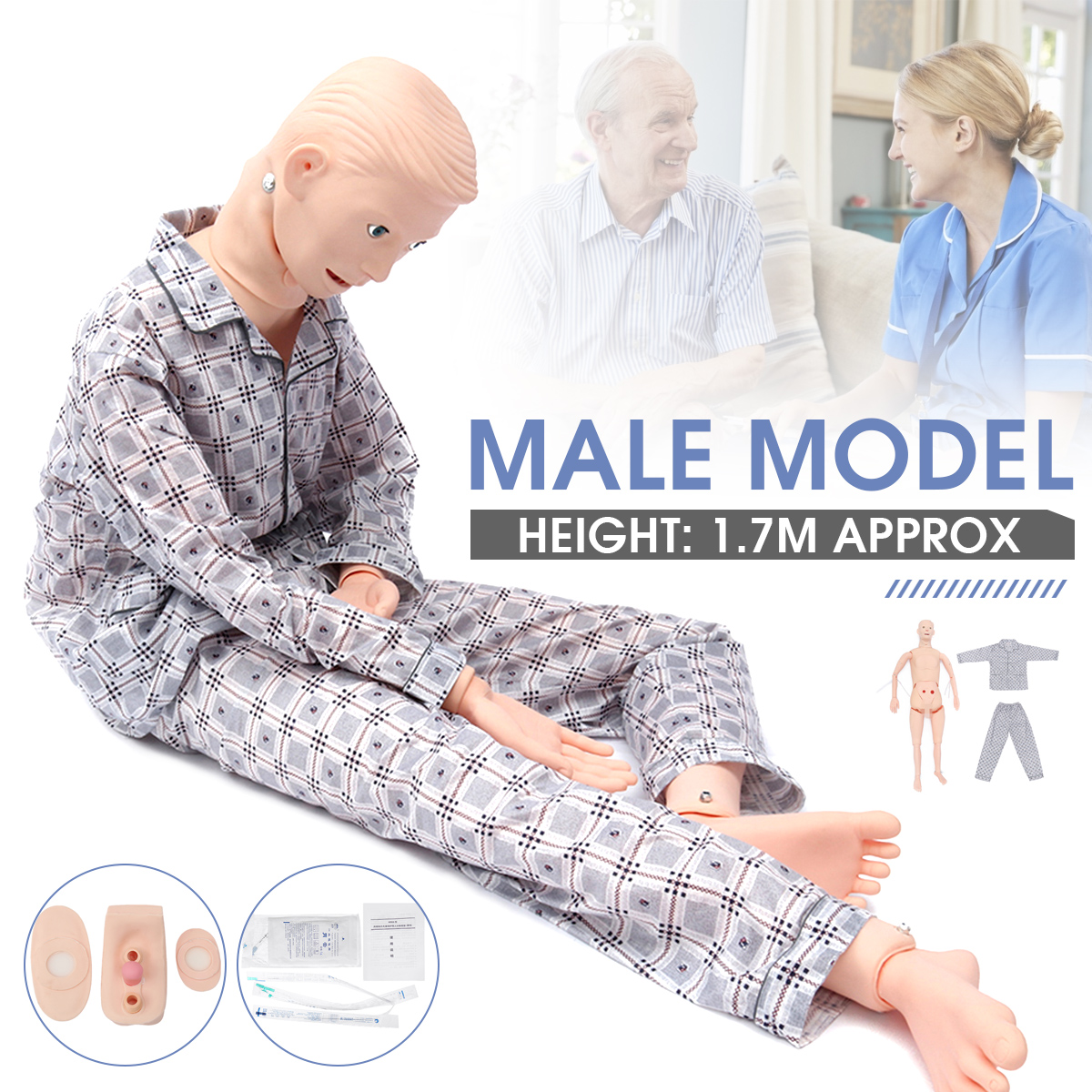 1Pc-Advanced-Multi-functional-Nursing-Training-Male-Manikin-Medical-Model-Mannequin-Patient-1194114-2
