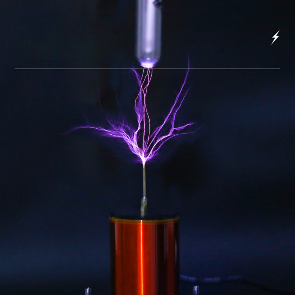Double-E-Type-SSTC-Tesla-Coil-Bluetooth-Music-Touchable-Artificial-Lightning-Magnetic-Storm-Coil-DIY-1917023-2
