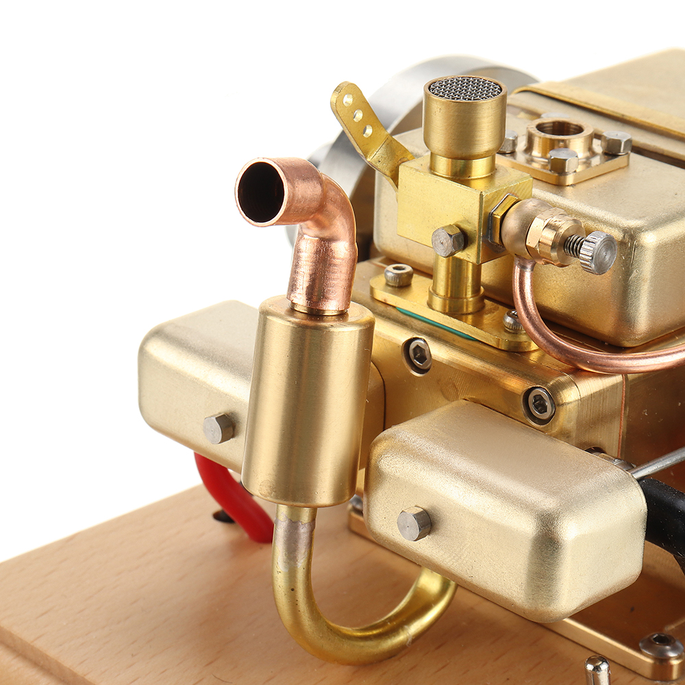 Eachine-ET5S-Horizontal-Two-Cylinder-Engine-Model-Water-cooled-Cooling-Structure-Brass-And-Stainless-1863521-13
