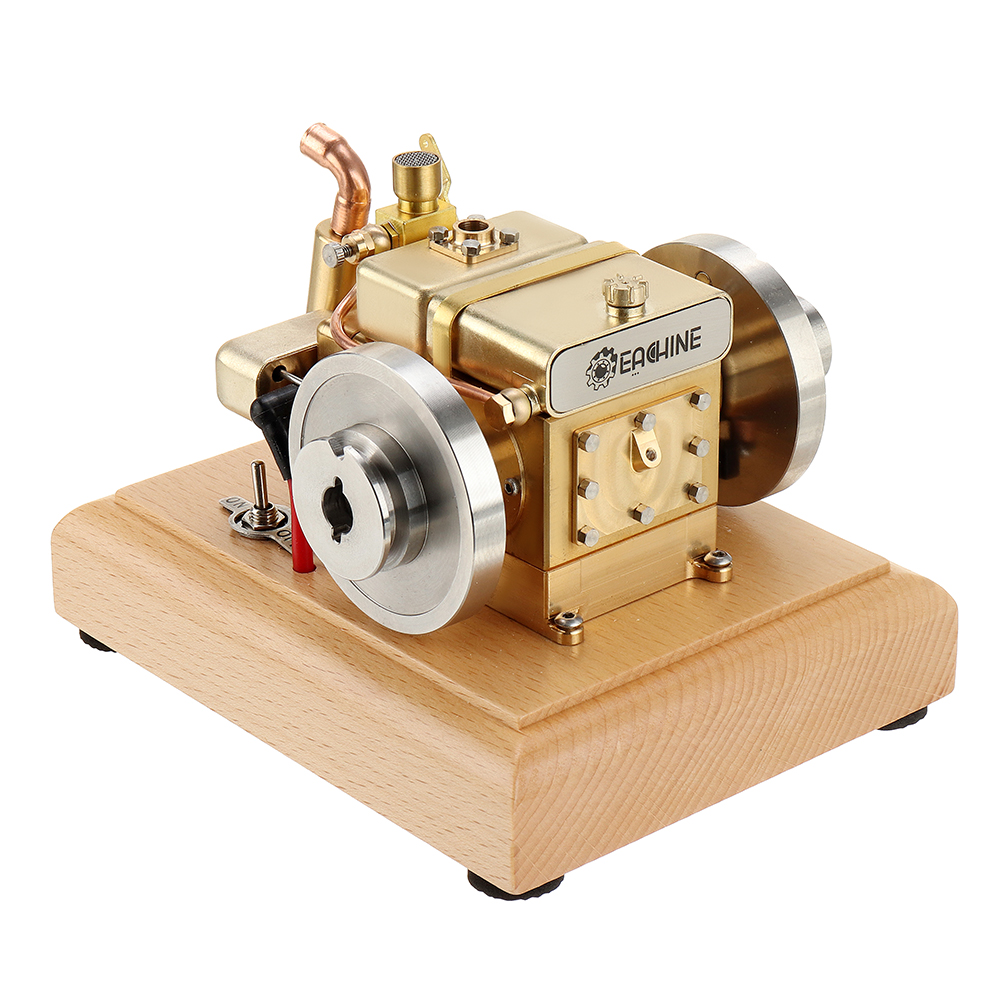 Eachine-ET5S-Horizontal-Two-Cylinder-Engine-Model-Water-cooled-Cooling-Structure-Brass-And-Stainless-1863521-5