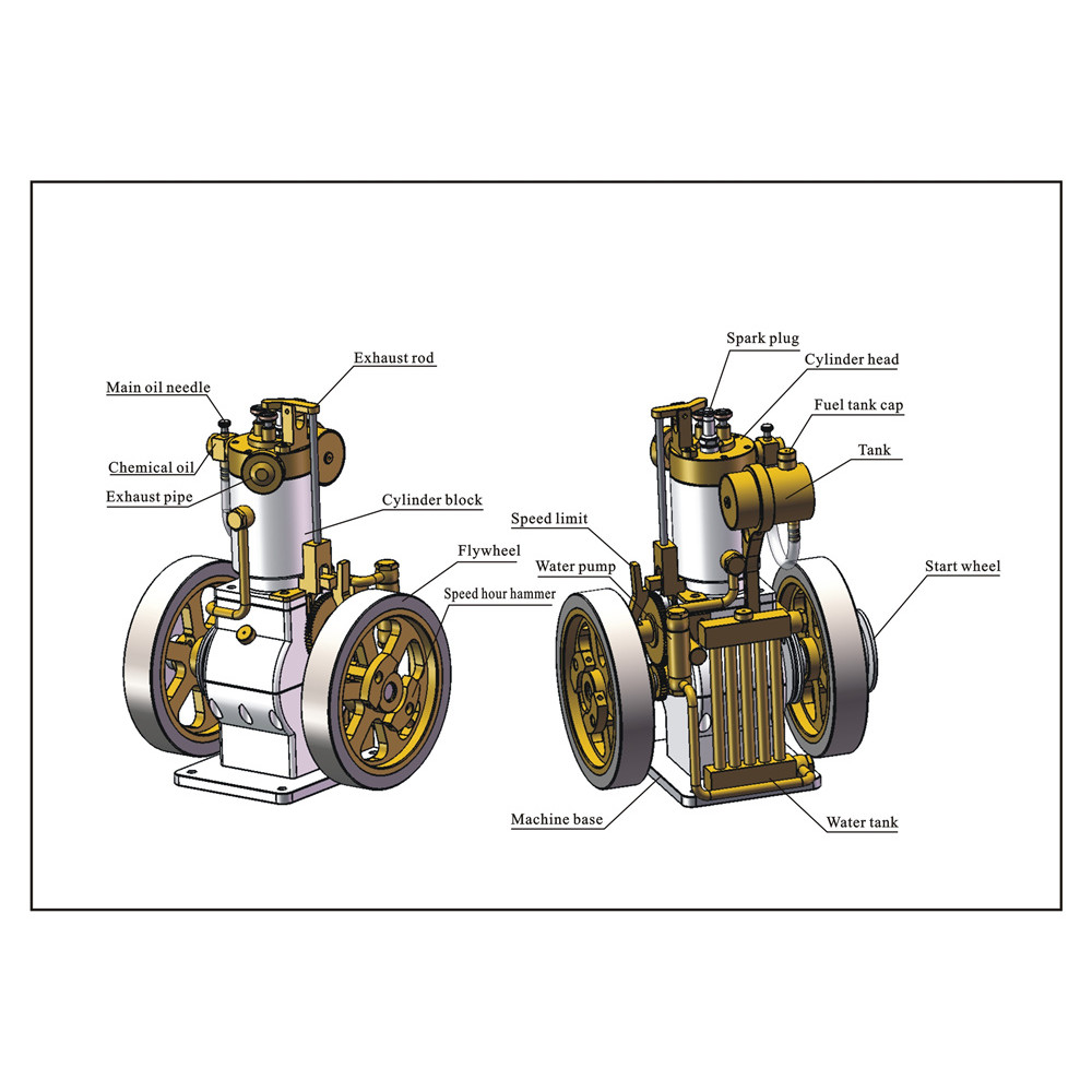 Eachine-ETX-Hit--Miss-Gas-Vertical-Engine-Stirling-Engine-Model-Upgraded-Version-Water-Cooling-Cycle-1549664-1