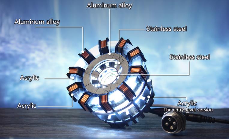In-Stock-11-Aluminum-Alloy-Arc-Reactor-DIY-Model-MK2-Led-Light-Mark-Chest-Tony-Heart-Lamp-Light-DIY--1417222-5