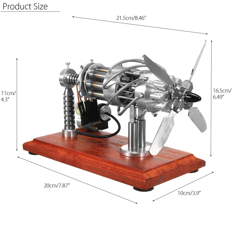 STARPOWER-16-Cylinder-Hot-Air-Stirling-Engine-Motor-Model-Creative-Motor-Engine-Toy-Engine-1256077-9
