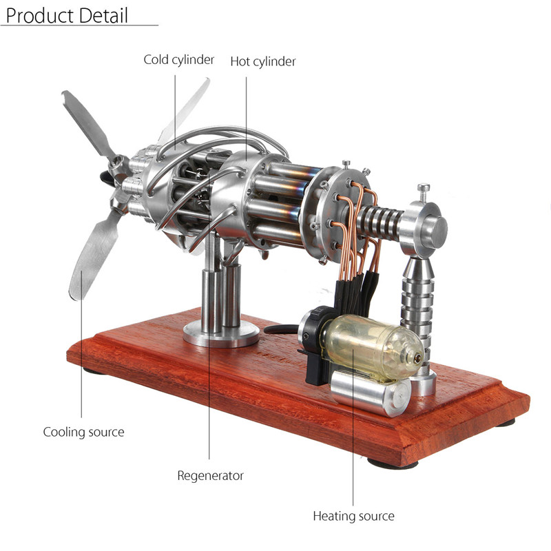 STARPOWER-16-Cylinder-Hot-Air-Stirling-Engine-Motor-Model-Creative-Motor-Engine-Toy-Engine-1256077-10