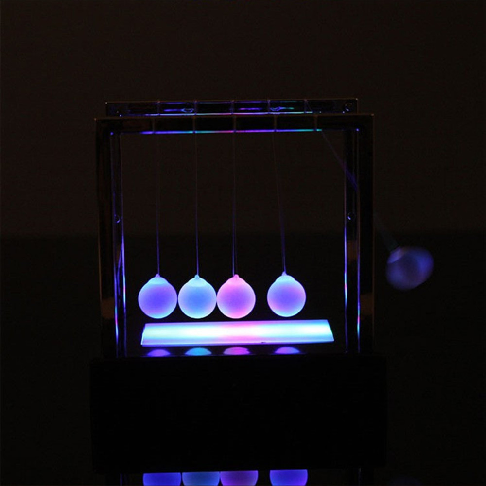 STEM-Nightlight-15cm-Upgrade-Cradle-Steel-Balance-Ball-Physics-Pendulum-Toys-1386167-2