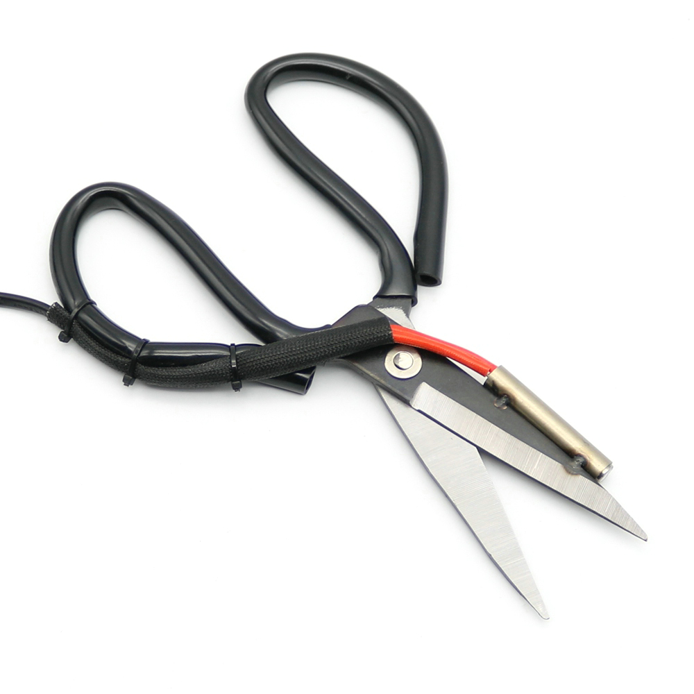 1Pc-220V-Adjustable-Electric-Heating-Tailor-Scissors-With-Switch-Controller-And-Stand-1654946-3