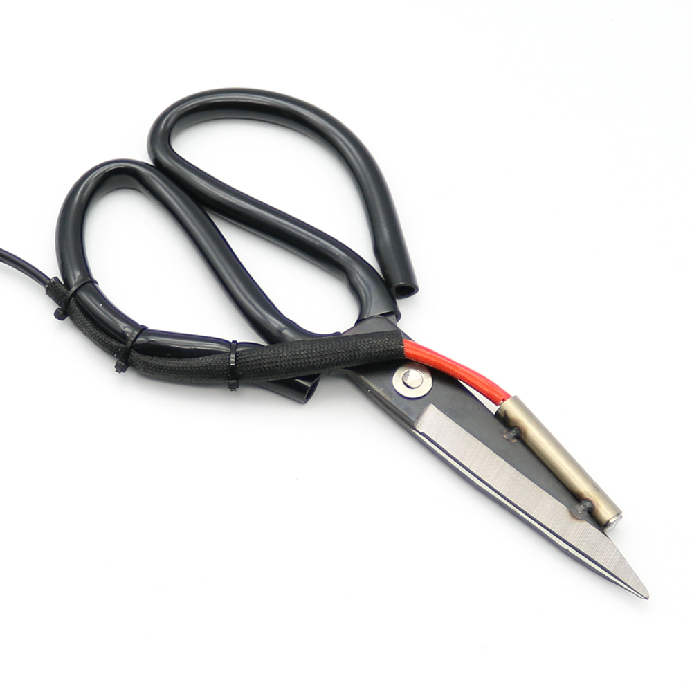 1Pc-220V-Adjustable-Electric-Heating-Tailor-Scissors-With-Switch-Controller-And-Stand-1654946-5