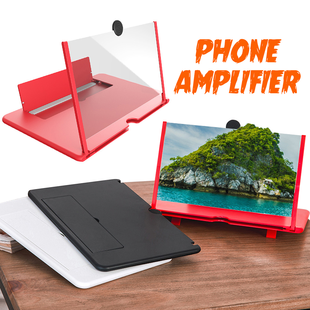 1012-inch-HD-Screen-Bracket-Holder-Phone-Screen-Amplifier-Magnifier-Stand-Desktop-Phone-Holder-1817395-1