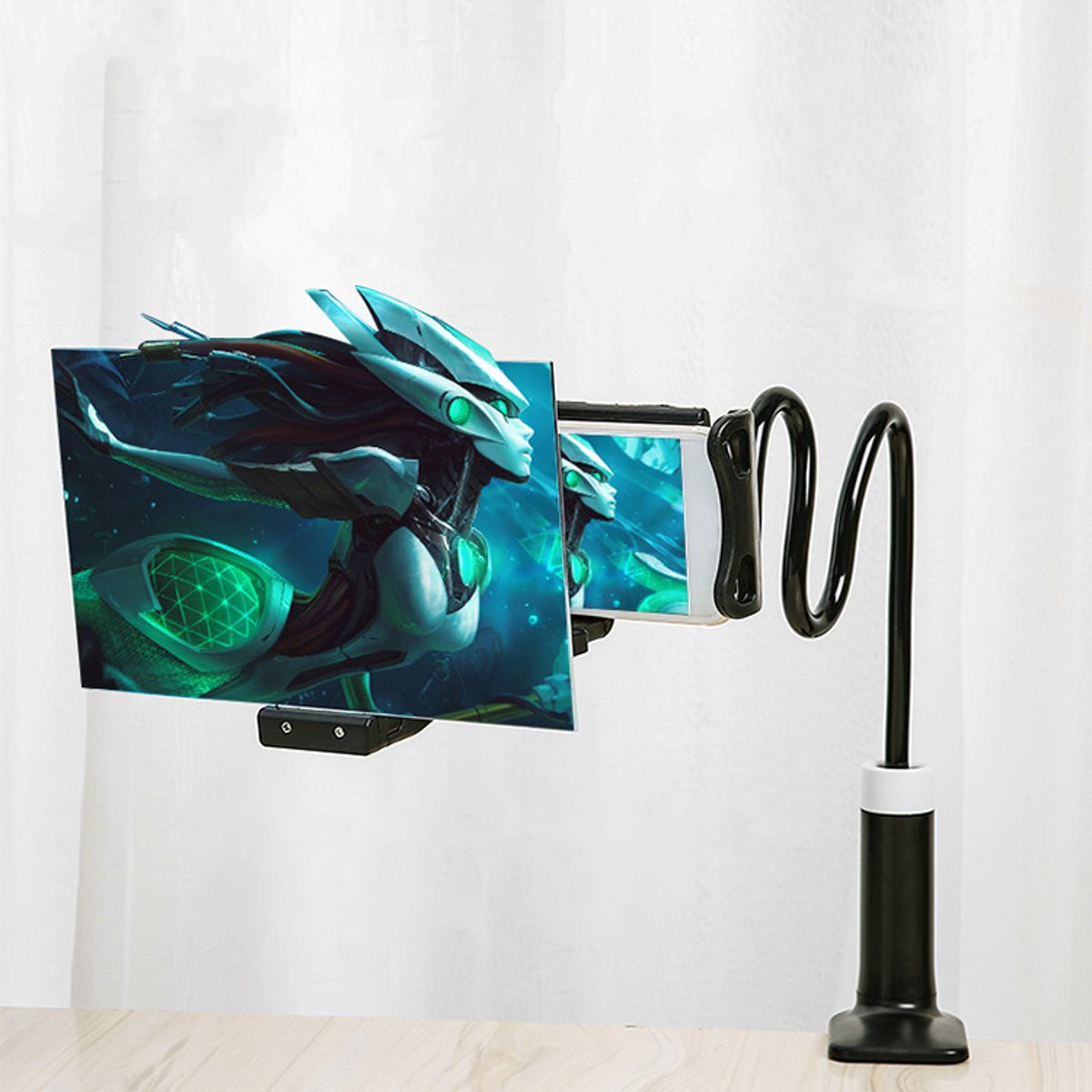 14-Inch-Phone-Screen-Magnifier-HD-Projection-Amplifier-Bracket-Holder-Adjustable-1679263-9