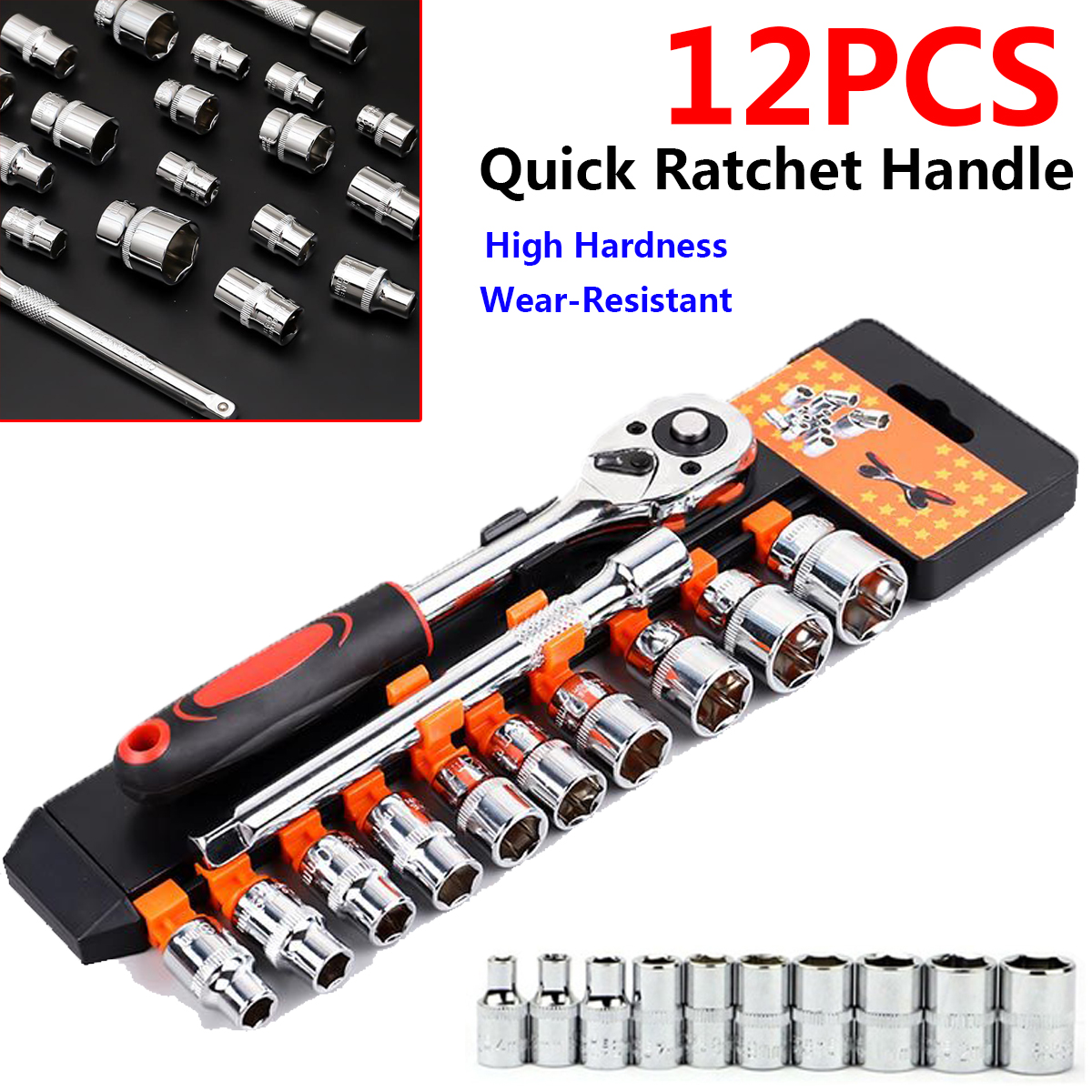 14quot-Drive-Ratchet-Socket-Wrench-Handle-24-Teeth-Ratchet-Quick-Release-Spanner-1818637-1
