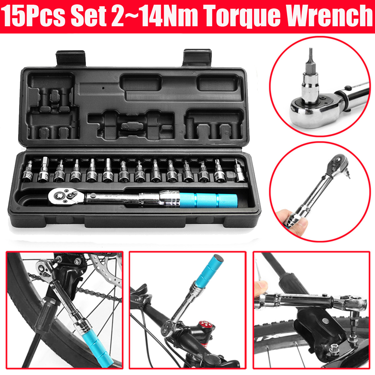 15pcs-Torque-Wrench-Allen-Key-Tool-Screwdriver-Drive-Socket-Bit-Set-1279796-1