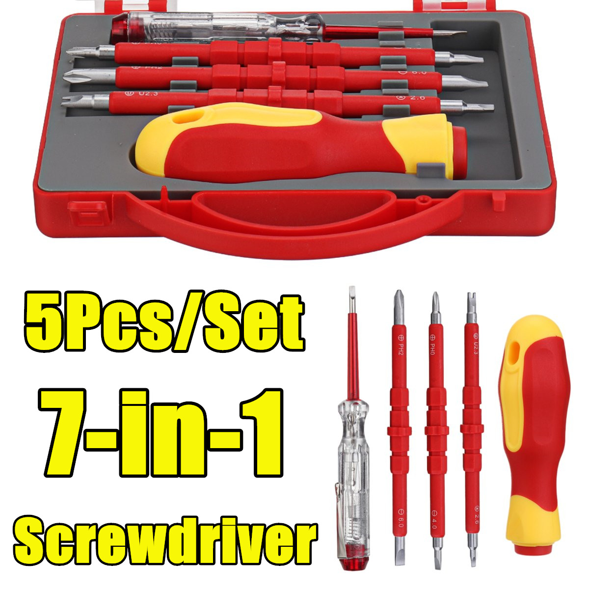 7-In-1-Electrician-Screwdriver-Insulated-Screwdriver-Chromium-Vanadium-Steel-Repair-Tool-1715774-2
