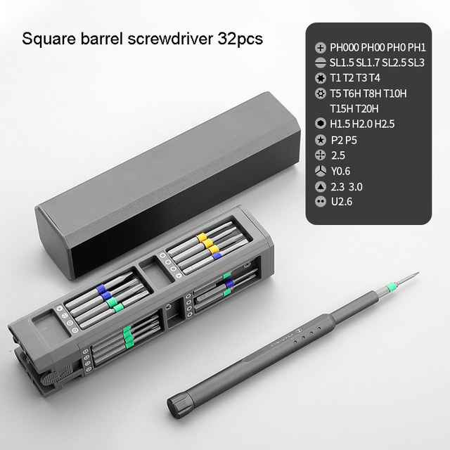 GREENER-Multifunction-Screwdriver-Set-43-in-1-S2-Screw-Driver-Bit-Combination-Household-Hardware-Rep-1881637-2
