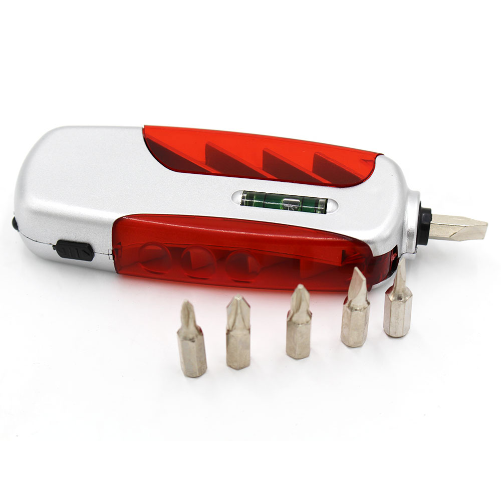 Multi-function-4-In-1-Mini-Tool-With-Level-One-Meter-Measuring-Tape-6pcs-Screwdrivers-Head-And-LED-L-1382480-2