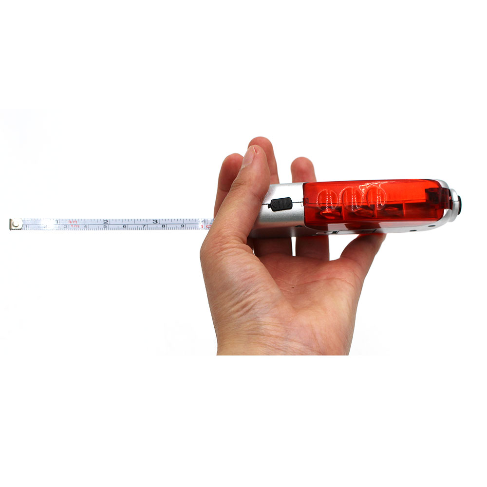 Multi-function-4-In-1-Mini-Tool-With-Level-One-Meter-Measuring-Tape-6pcs-Screwdrivers-Head-And-LED-L-1382480-5