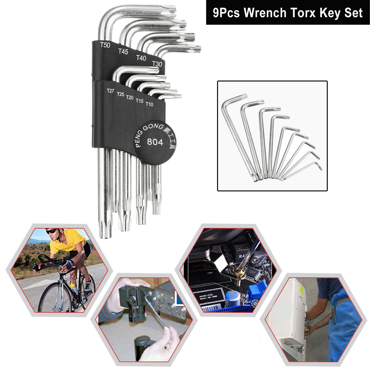 PENGGONG-804-9pcs-Torx-Hex-Wrench-Screwdriver-Star-Key-L-Wrench-Set-1296787-2