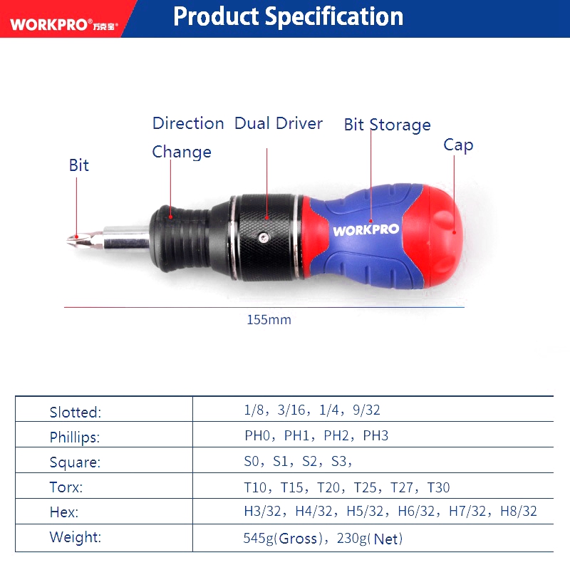 WORKPRO-38-in-1-Multifunction-Screwdrivers-Kit-Double-Speed-Ratchet-Screwdriver-DIY-Repair-Tool-1390067-3