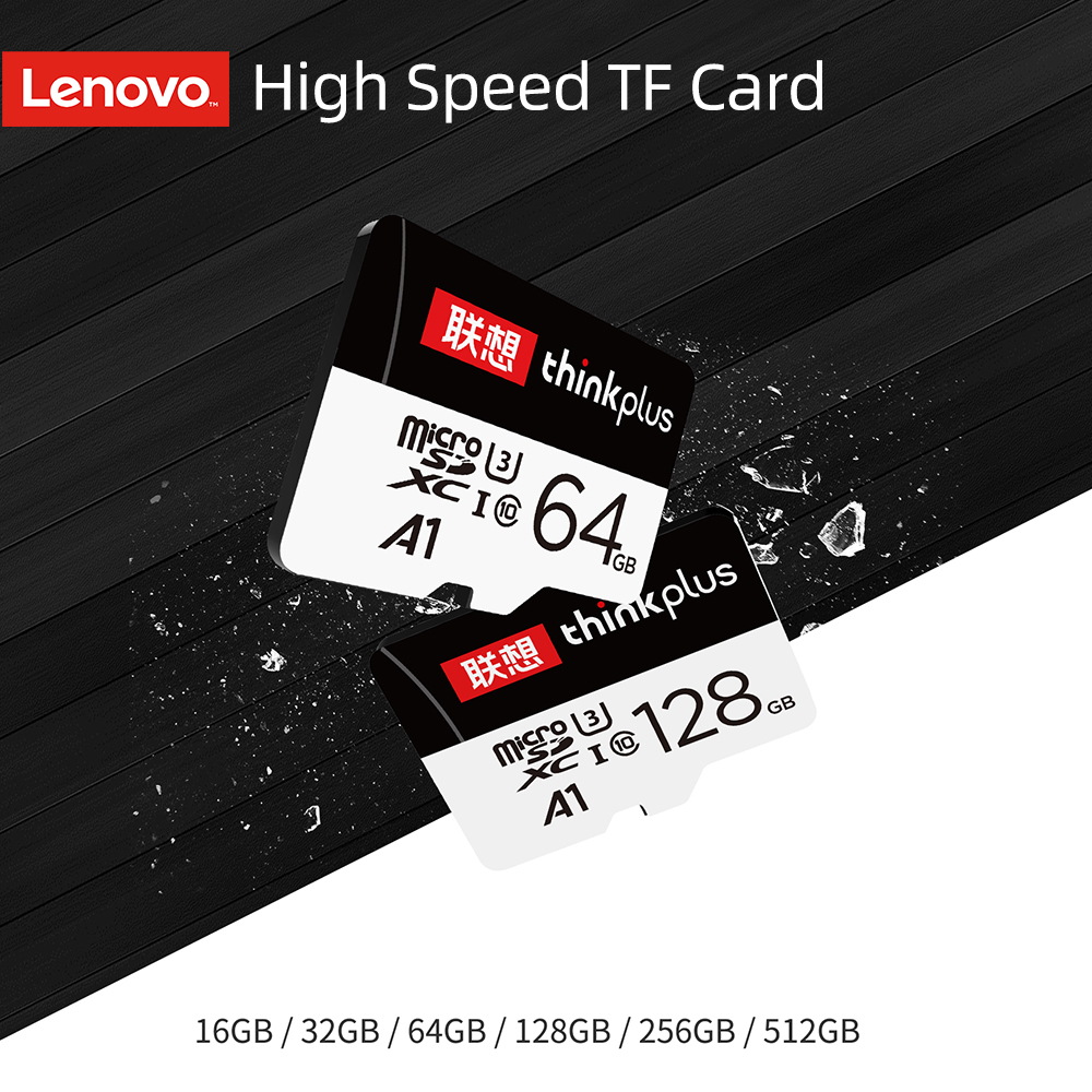 Lenovo-Thinkplus-TF-Memory-Card-16G-32G-64GB-128GB-256GB-High-Speed-A1-U1-C10-Micro-SD-Card-MP4-MP3--1975858-2