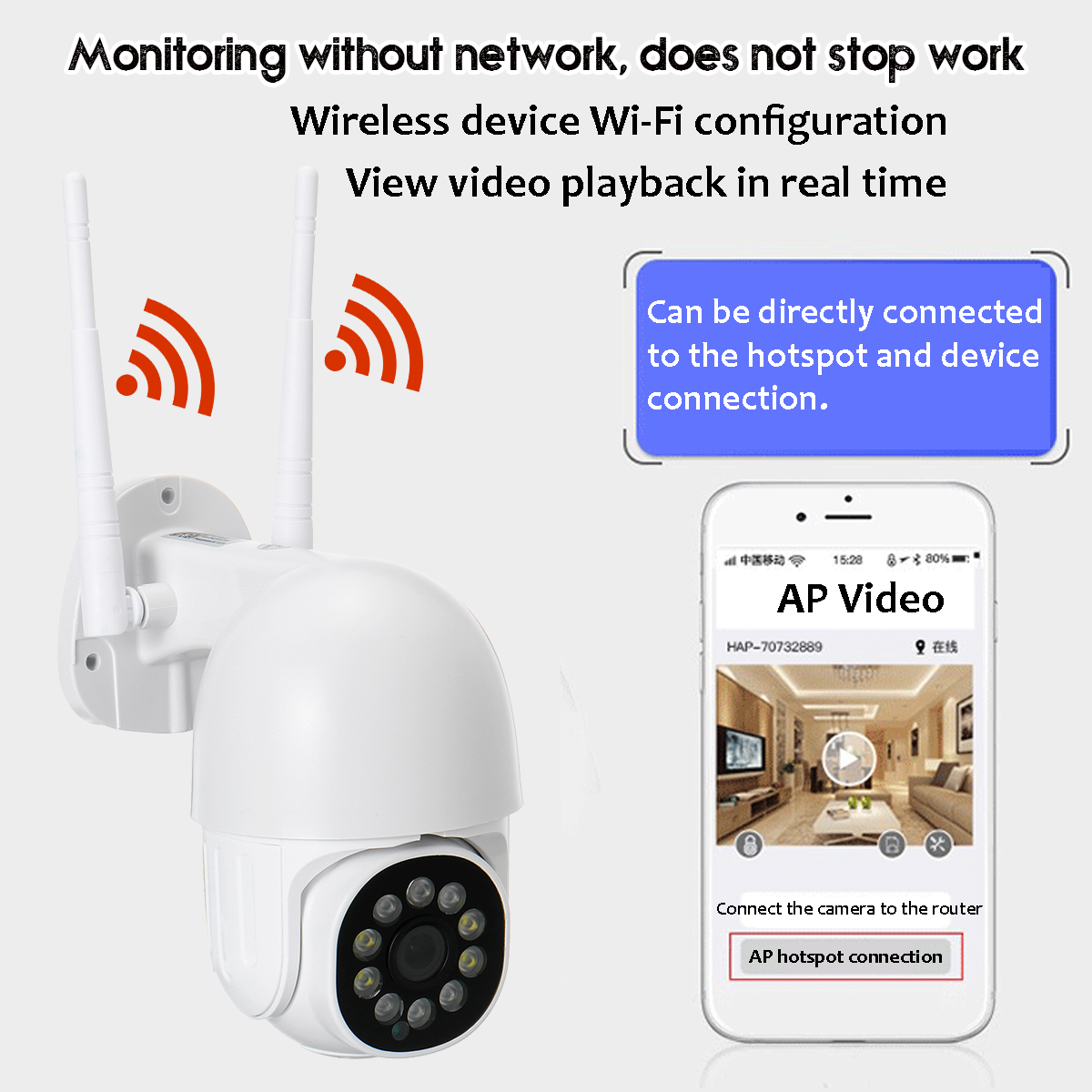 1080P-360deg-View-Wireless-Wifi-IP-Security-Smart-Camera-PIR-Alarm-Remote-Monitor-Camera-1747963-8