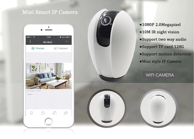 1080P-WiFi-HD-Surveillance-Smart-White-Camera-Cloud-Wireless-IP-Camera-Intelligent-Auto-Tracking-Of--1769142-7