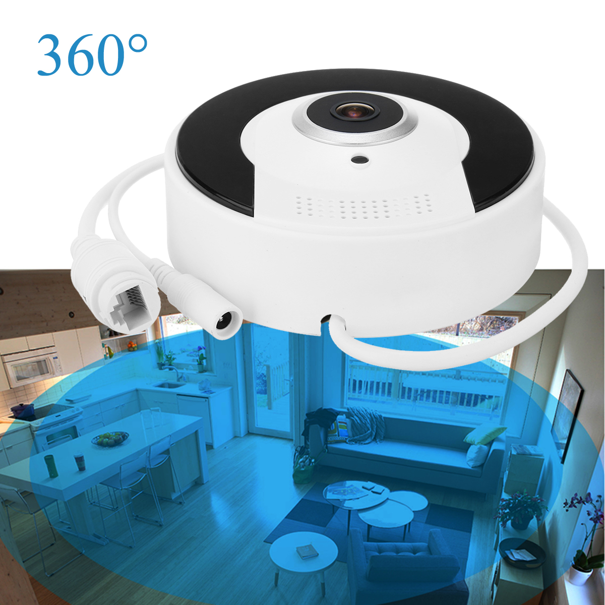 360-Drgree-Panoramic-Camera-Wifi-Wireless-Camera-Remote-Monitor-Invigilator-Camcorder-1206219-2