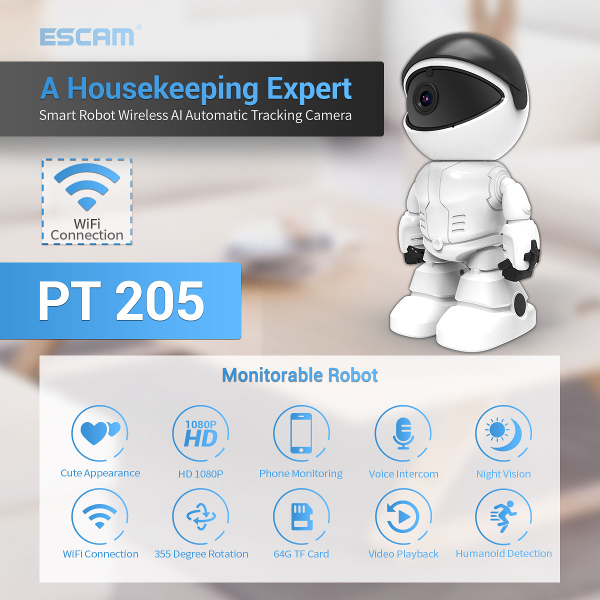 ESCAM-PT205-1080P-Robot-IP-Camera-Security-Camera-360-deg-WiFi-Wireless-2MP-CCTV-Camera-Smart-Home-V-1799612-1