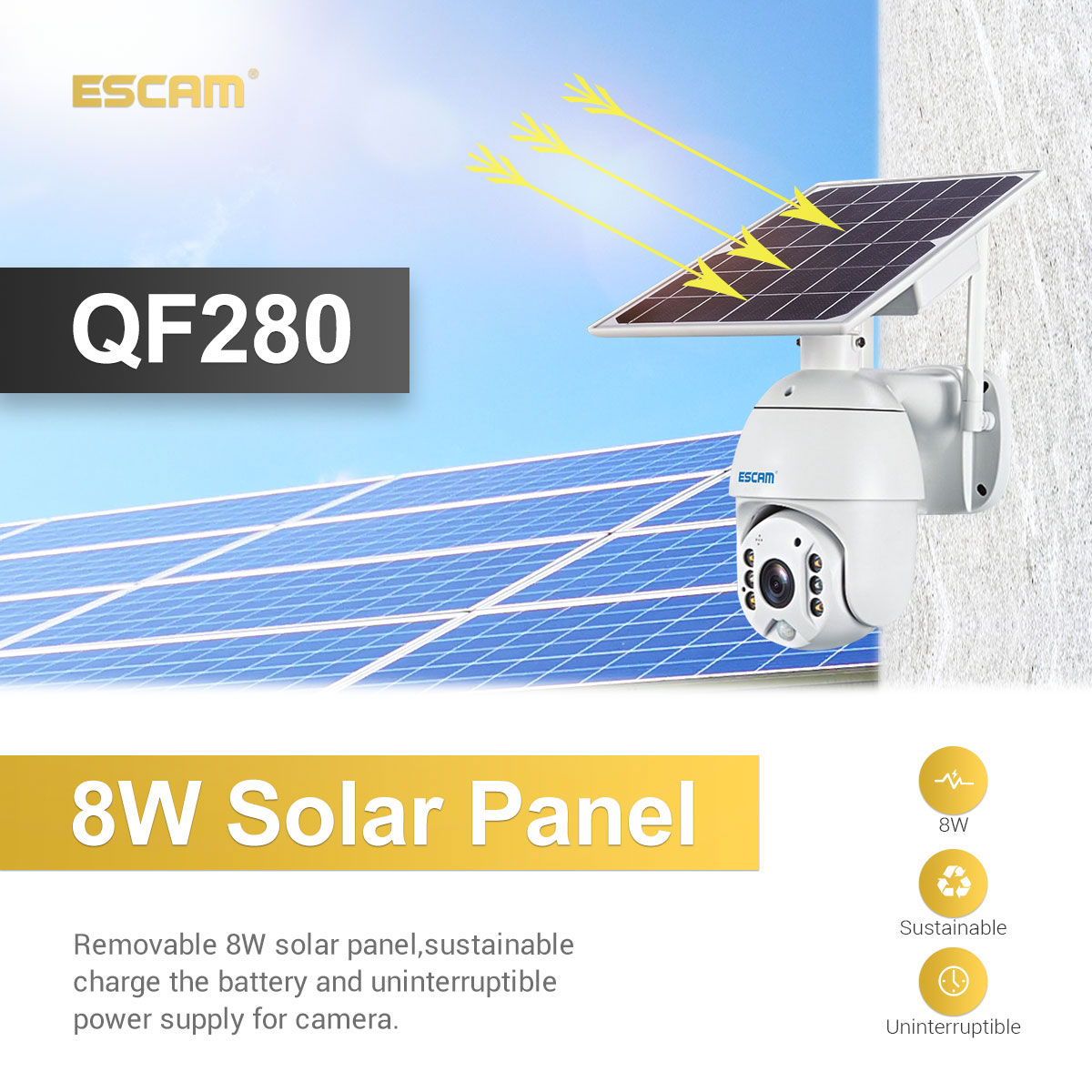 ESCAM-QF280-1080P-Cloud-Storage-PT-WIFI-PIR-Alarm-IP-Camera-With-Solar-Panel-Full-Color-Night-Vision-1694465-5