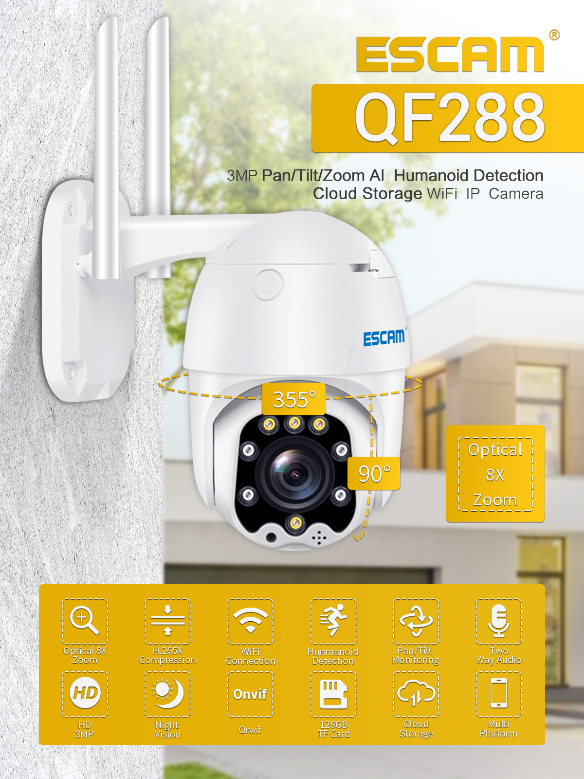 ESCAM-QF288-3MP-PanTilt-8X-Zoom-AI-Humanoid-detection-Cloud-Storage-Waterproof-WiFi-IP-Camera-with-T-1693500-2