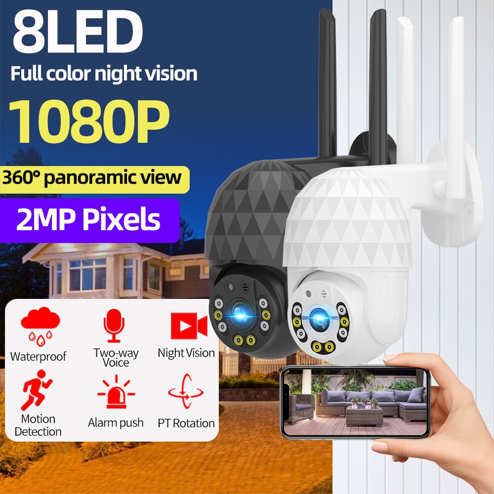 GUUDGO-1080P-2MP-8-LED-8X-Zoom-Outdoor-PTZ--IP-Camera-Cloud-Storage-Night-Vision-IP66-Waterproof-Ala-1890111-1