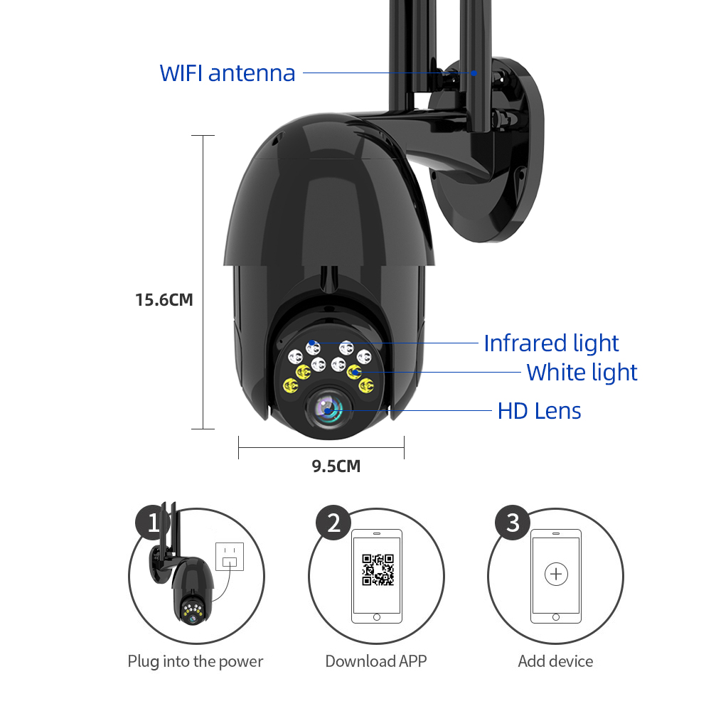 Guudgo-1080P-10LED-5X-Zoom-HD-Outdoor-PTZ-IP-Camera-Two-Way-Audio-Voice-Alarm-Wifi-Camera-Auto-Water-1826582-11