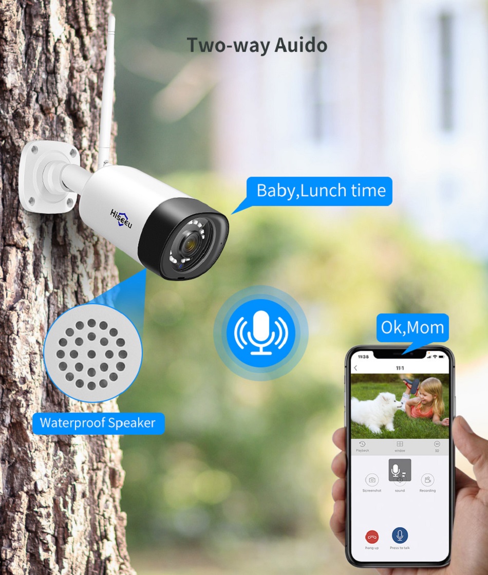 Hiseeu-Wireless-8CH-4PCS-3MP-Two-Way-Audio-Security-PTZ-5X-Digital-Zoom-Outdoor--Bullet-WIFI-IP-Came-1821410-9