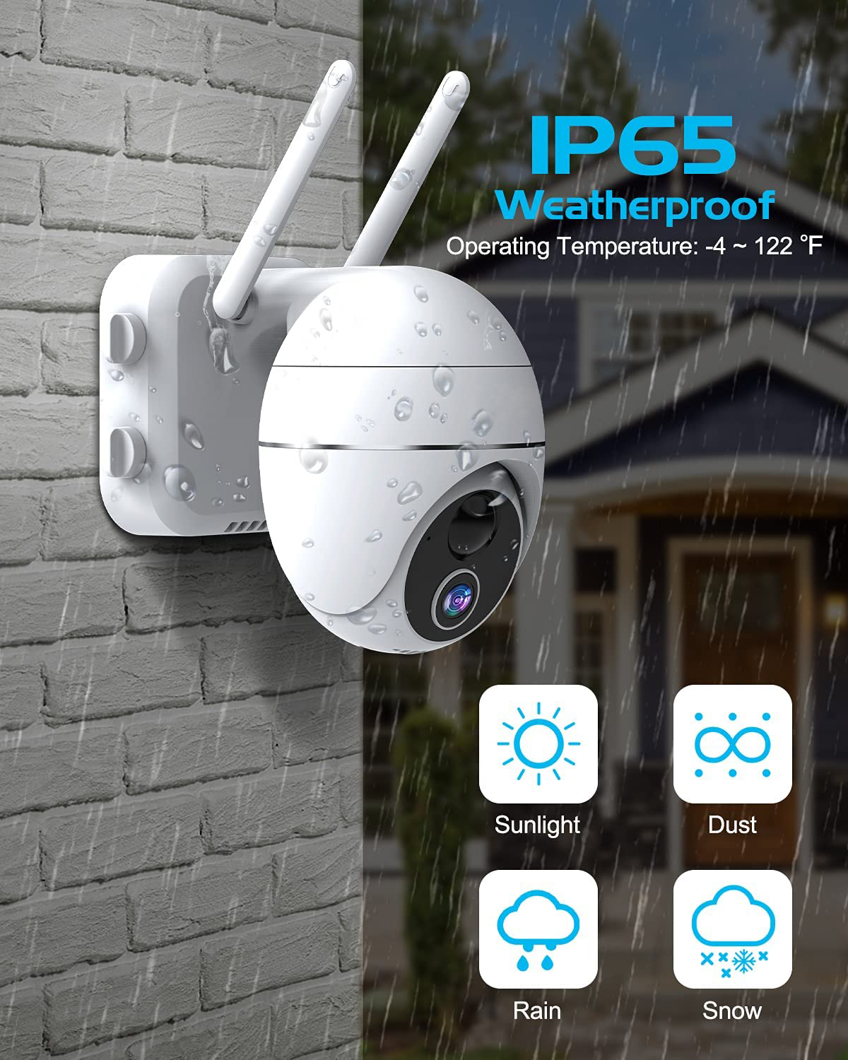 MECO-ELEVERDE-Wireless-HD-1080P-WIFI-IP-Camera-Outdoor-Waterproof-PIR-PTZ-Smart-Home-Battery-Securit-1937259-2