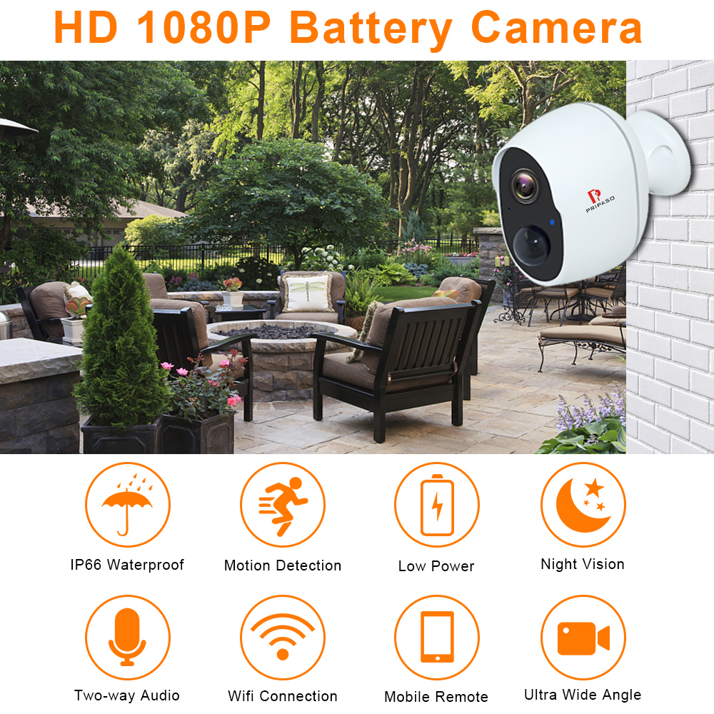 Pripaso-1080P-Wireless-Battery-Powered-IP-CCTV-Camera-Outdoor--Indoor-Home-Waterproof-Security-Recha-1695517-2